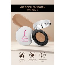 Flormar K-Spirit Cover Up Yüksek Kapatıcı & Uzun Süre Kalıcı Yarı Mat Bitişli Fondöten - 005 Beige