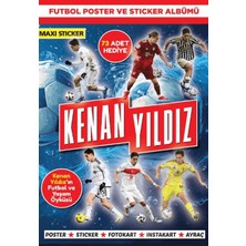Maxi Yayıncılık Kenan Yıldız Poster ve Sticker Albümü 005 Ersin Barboros 16 Sayfa