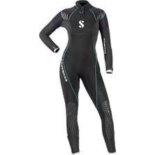 Scubapro Definition Steamer 5mm Siyah Kadın Tulum X-Foam Neopren ile Konforlu Dalış