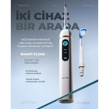 Jetpik JP210 Solo Ağız Duşu 3in1 Beyaz Renkli Şarjlı Yetişkinler İçin Etkili Temizlik