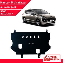 3 Tıkla Peugeot 3008 2010-2017 Çelik Karter Muhafaza Çelik Koruma Sacı A+ Kalite Yerli Üretim