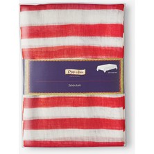 Chiara Alessi Cote D Azur Kırmızı Polyester Masa Örtüsü 160X240 cm