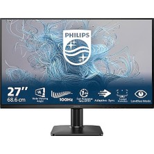 Fantastik Store Phılıps 27 27E2N1100L/00 Va Panel Kurumsal 1ms 100Hz VGA HDMI Vesa Fhd Monitör