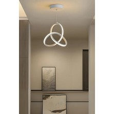 UltraMint Modern Ultra Beyaz Sarkıt LED Avize, Şık ve Aydınlatıcı Tasarım