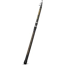 MarkEntegra Bauer Savarona 412 cm Carbon Modül Destekli 100-200 gr Teleskobik Surf Olta Kamışı