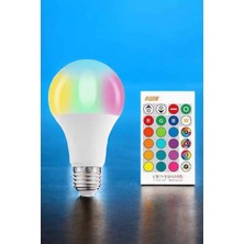 Uravas Store LED Ampul Enerji Dostu Rgb Işıklı 100W LED Işık
