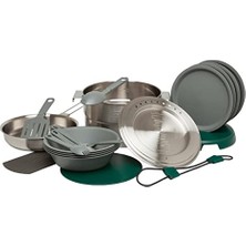 MarkEntegra Stanley Adventure Full Kitchen Kamp Yemek Seti, 3.5 L, Paslanmaz Çelik