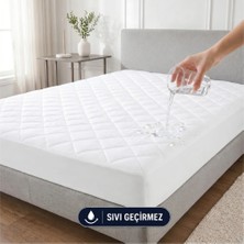 Formeya Adelya Kapitone Fitted Full Kenar Su Sıvı Geçirmez Alez Yatak Koruyucu Tek Çift Battal