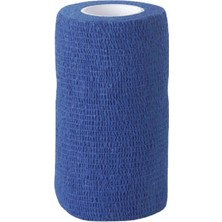 Sayberk Yapışkanlı Bandaj 10 cm x 4,5 mt Mavi