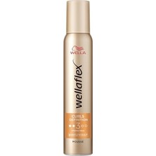 MarkEntegra Wellaflex Curls Definition Bukle Belirginleştirici Saç Köpüğü Strong Hold - 200 ml