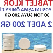 MarkEntegra Yosun Önleyici Havuz Temizleyici Tablet, 200 Gr, 2 Adet Set