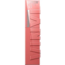 MarkEntegra Maybelline New York Super Stay Vinyl Ink Uzun Süre Kalıcı Likit Parlak Ruj 100 Charmed