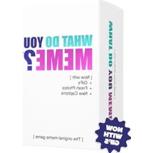 MarkEntegra Komik Yetişkin Partisi Oyunu, What Do You? Eğlenceli Oyun Deneyimi