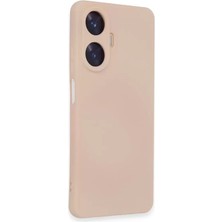 TeknoKapsül C55 Kılıf Nano Içi Kadife Silikon - Pudra