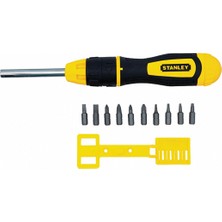 Stanley Tornavida Cırcırlı Ratchet 10 Parça