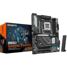 AyrStore Gıgabyte B850 Gamıng x WIFI6E, 4xddr5, 3xm.2, Dp, Hdmı, Type-C, WI-FI6E, Bluetooth 5.3, Am5 Soket Gamıng Anakart