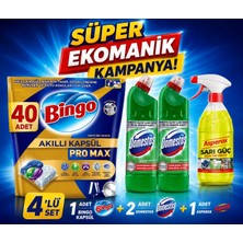 Organix Home Domestos X2 Asperox 40,lı Bingo Tablet Ekonomik Paket