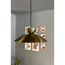 UltraMint Eskitme Şapka Tasarımlı Sarkıt Aydınlatma, Dekoratif ve Modern Salon ve Cafe Işıklandırması