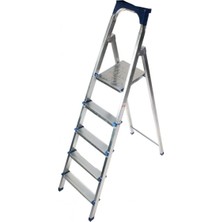 Rita Galvanizli Katlanabilir Profil Merdiven 4+1 Basamak
