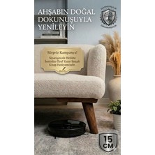 Legora Wood Design 1. Sınıf Gürgen Ağacı 15 cm Koyu Ceviz Mobilya Kanepe Koltuk Tv Ünitesi Yükseltme Ayakları