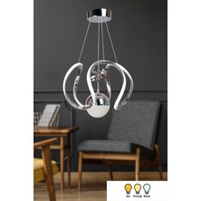 UltraMint Modern Çok Renkli Metal Sarkıt LED Aydınlatma, Şık ve Şık Tasarım
