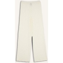 DeFacto Regular Fit Elastik Bel Tül Ekru Plaj Pantolonu H3066AX26SP
