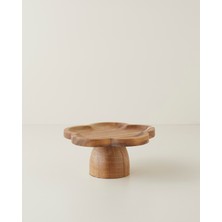 English Home Anita Mdf Dekoratif Tabak 10 cm Kahve