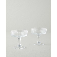 English Home Lumera Cam 2'li Cup 190 ml Şeffaf