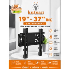 Kutsan Arçeli̇k A32K 680G Tv LCD LED Televizyon Sabit Duvar Askı Aparatı+Su Terazili