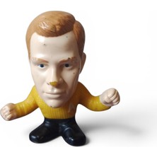 Hureggo Vintage Star Trek Kaptan Kirk Figür Oyuncak -2009 Koleksiyonu & 8 cm