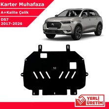 3 Tıkla Ds Ds7 2017-2026 Çelik Karter Muhafaza Çelik Koruma Sacı A+ Kalite Yerli Üretim