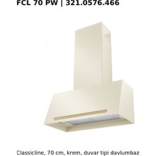 Franke - Classicline Fcl 70 Pw Krem Davlumbaz Outlet - 321.0576.466-