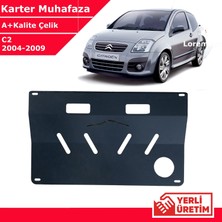 3 Tıkla Citroen C2 2004-2009 Çelik Karter Muhafaza Çelik Koruma Sacı A+ Kalite Yerli Üretim
