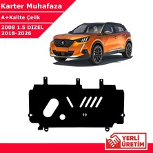 3 Tıkla Peugeot 2008 1.5 Dizel 2018-20266 Çelik Karter Muhafaza Çelik Koruma Sacı A+ Kalite Yerli Üretim