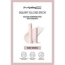 Mac M·a·c Squirt Gloss Stick Dolgun Görünüm Etkili Stick Parlatıcı - Ruby Sparks