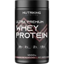 Nutriking Whey Protein Tozu 1000G 40 Servis Çikolata Aromalı Yüksek Protein Takviyesi