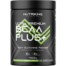 Nutriking Bcaa Kas Onarımı ve Amino Asit Desteği 400G 40 Servis Yeşil Elma Aromalı