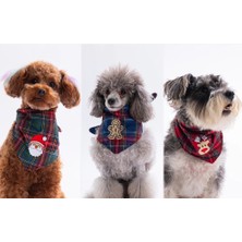 Pawstar Lüx Küçük Köpek Yılbaş Fuları 3NO(51-62CM) 1tane