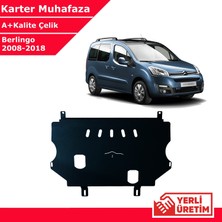 3 Tıkla Citroen Berlingo 2008-2018 Çelik Karter Muhafaza Çelik Koruma Sacı A+ Kalite Yerli Üretim