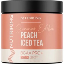 Nutriking Bcaa (Summer Edition) Amino Asit 300G 30 Servis Şeftali Iced Tea Aromalı