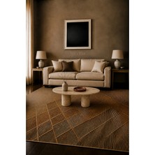 Miarik Design Paula-Mermer 2 Silindir Ayaklı Orta Sehpa
