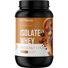 Nutriking Izole Whey 2100G 70 Servis Protein Tozu Hazelnut Aromalı