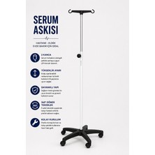 Kaan Medikal Serum Askısı Iki Başlıklı