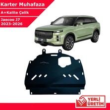 3 Tıkla Jaecoo J7 2023-2026 Çelik Karter Muhafaza Çelik Koruma Sacı A+ Kalite Yerli Üretim