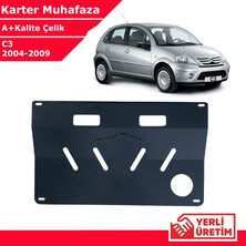 3 Tıkla Citroen C3 2004-2009 Çelik Karter Muhafaza Çelik Koruma Sacı A+ Kalite Yerli Üretim