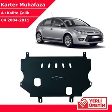 3 Tıkla Citroen C4 2004-2011 Çelik Karter Muhafaza Çelik Koruma Sacı A+ Kalite Yerli Üretim