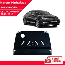 3 Tıkla Citroen C5 Sedan 1.6 Otomatik 2008-2015 Çelik Karter Muhafaza Çelik Koruma Sacı A+ Kalite Yerli Üretim
