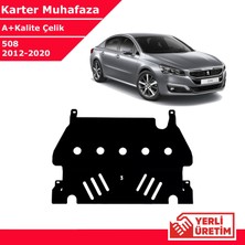 3 Tıkla Peugeot 508 2012-2020 Çelik Karter Muhafaza Çelik Koruma Sacı A+ Kalite Yerli Üretim