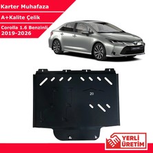 3 Tıkla Toyota Corolla 1.6 Benzinli 2019-2026 Çelik Karter Muhafaza Çelik Koruma Sacı A+ Kalite Yerli Üretim