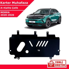 3 Tıkla Opel Mokka 2020-2026 Çelik Karter Muhafaza Çelik Koruma Sacı A+ Kalite Yerli Üretim